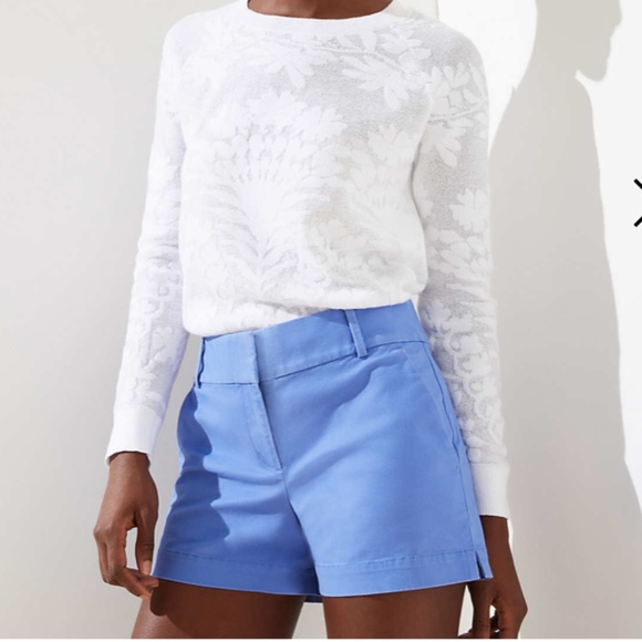 LOFT Pants - Ann Taylor Loft Blue Shorts